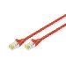 Patch cable - CAT6a - S/FTP - Snagless - Cu - 2m - red