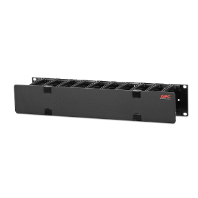 Horizontal Cable Manager 2u Single Side With Cover