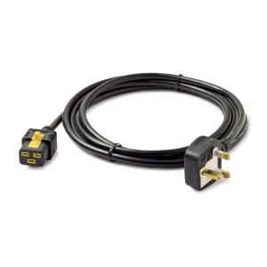 Power Cord/ Locking C19 To Bs1363a (uk) - 3.0m