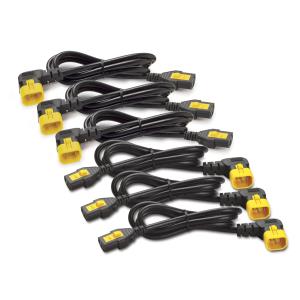 Power Cord Kit (6 ea), Locking, C13 to C14 (90 Degree)/ 1.2m