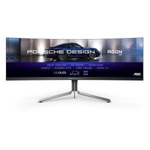 Gaming Curved Monitor - PD49 - 49in - 5120x1440 (Dual-QHD 5k) - 0.03ms 240Hz