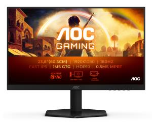 Gaming Monitor - 24G42E - 24in - 1920x1080 (Full HD) - Black - 1ms IPS HDR10 180Hz