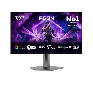 Gaming Monitor - AGON AG326UZD2 - 32in - 3840x2160 (4K UHD) - QD-OLED 0.03ms