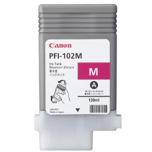 Ink Cartridge - Pfi-102m - Standard Capacity 130ml - 740 Pages - Magenta