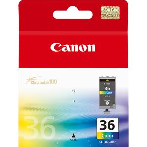 Ink Cartridge Cli-36 - Standard Capacity 12ml - 260 Pages - Colour