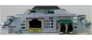 1-port Ge Wan Nim Dual-mode Rj45 & Sfp