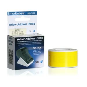 Label Yellow Slp-1ylb 28x89mm 130 Lab/roll 2 Roll/box          In
