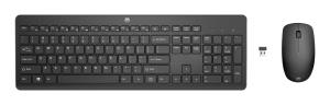 Wireless Keyboard and Mouse 230 Combo - Black - Azerty Belgian