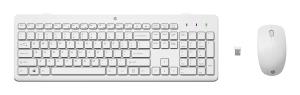 Wireless Keyboard and Mouse 230 Combo - White - Azerty Belgian