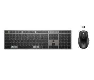 Multi-Device Rechargeable Wireless Keyboard and Mouse Combo 725 - Qwertzu Czech/Slovak