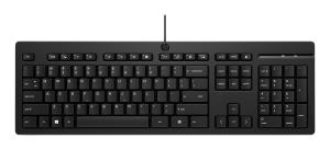 Wired Keyboard 125 - Black - Qwerty Spanish