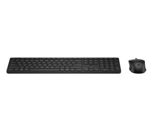 Multi-Device Dual-Mode Mouse and Keyboard Combo 490C - Black - Azerty Belgian