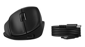 Wireless Mouse Tilt Ergonomic 725M - Black