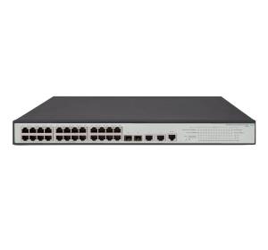 Switch 1950-24G-2SFP+-2XGT-PoE+(370W), 24 RJ-45 auto-negotiating 10/100/1000 PoE+ ports
