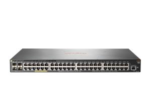 Aruba 2930F 48G PoE+ 4SFP+ Switch, (48) RJ-45 autosensing 10/100/1000 PoE+ ports