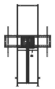 Monitor Mount - VB-STND-104 - wall - 1 monitor - height adjustment - 55 to 86in - Black - Optional Trolley Conversion