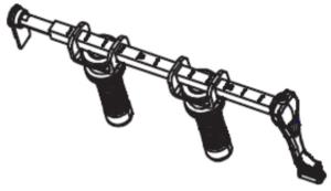220 Kit Pivot Bar (includes Toggle Assemblies)