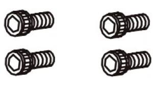 Kit Sc M4 X 7x12 Cap So 25cnt