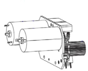 Kit Ribbon Drive System For Lh Ze500 With Ribbon Drive44197-502