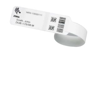 Z-band Ultra Soft Infant Label Paper 19.1 X 195.3mm Coated Wristband Nylon Hc100 Cartridge 260/r