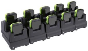 Ws50 Wrist  - 10-slot Cradle Battery Charger Enables Charging  - Of 10 Ws50 Wrist Terminals