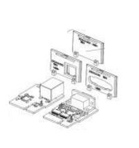 Kit Rear Bezels And Wi-Fi Bezel For Zd421d Standard