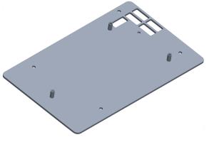Kit Adapter Mounting Bracket For Zd411 / 611t