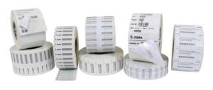 Label Synthetic 100 X 40mm Coated Thermal Transfer Rfid Polyester With Foam Coated High Performance A