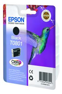 Ink Cartridge - T0801 Hummingbird - 7.4ml - Black