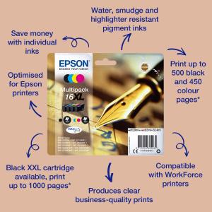 Ink Cartridge - 16 Durabrite Ultra - 3.1ml - Cyan