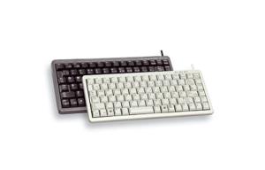 G84-4100 Compact Keys 83 Keyboard - Corded USB + Ps/2 - Spanish