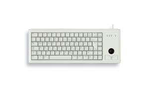 G84-4420 Compact Extrmly-flat - Keyboard with Trackball - Corded US Int'lB - Light Gray - Qwerty US Int'l