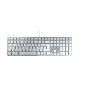 Corded KC 6000C Keyboard - USB - Sliver - Qwertzu German