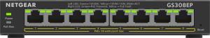 Managed Easy Smart Essentials Switch PoE+ GS308EP - 8-Port GbE (62W)