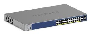 Managed Smart Switch GS728TXv3 24-Port GbE with Optional Remote/Cloud Management and 4 SFP+ Ports