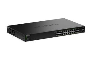 Managed Smart Essentials Switch PoE+ GS324TPv2 - 24-Port GbE with 2 Dedicated SFP Ports (190W)