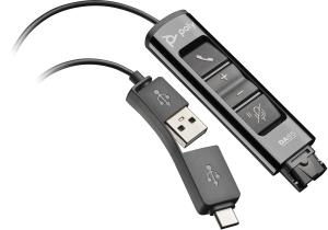 Da85 USB To QD Smart Digital Headset Adaptor With Controls