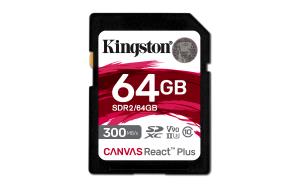 Sdxc Card - Canvas React Plus - 64GB - Uhs-ll U3