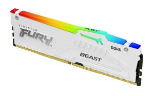 16GB Ddr5 6400mt/s Cl32 DIMM Fury Beast White RGB Xmp