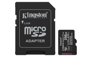 Micro Sdxc Card - Canvas Select Plus - 256GB - Uhs-i U1/u3 Video Class 10/30 A1 With Adapter