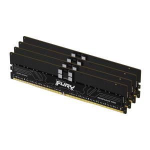 64GB Ddr5 7200mt/s ECC Reg Cl38 DIMM (kit Of 4) Fury Renegade Pro Black