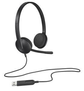 H340 - USB - Headset - Black