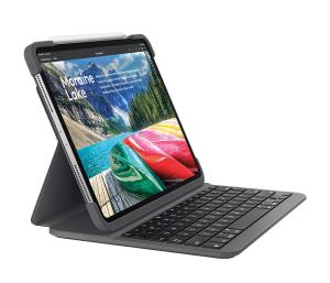 Slim Folio Pro For iPad Pro 11in - Graphite - Esp - Mediter - Qwerty Espanol