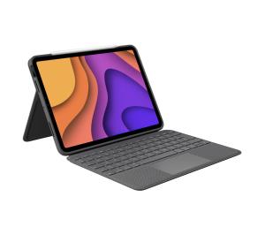 Folio Touch Backlit Keyboard Case With Trackpad Oxford Grey for iPad Air (4th gen) Espanol Qwerty