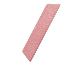 Keys-to-go Bluetooth Keyboard For Apple iPad/iPhone/tv - Blush Pink Azerty French