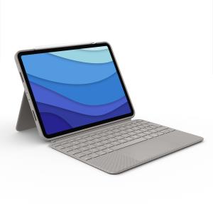 Combo Touch - Sand for iPad Pro 11-in (1st, 2nd, 3rd gen) - US International Qwerty