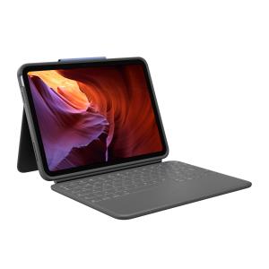 Rugged Folio For iPad-10th Gen - Graphite - Qwerty Espanol
