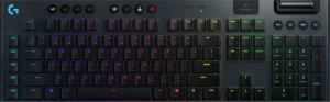 G915 Lightspeed Wireless RGB Mechanical Gaming Keyboard Black Qwerty UK Tactile