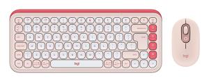 Pop Icon Combo Rose & Off White Qwerty Us Int