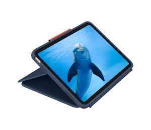 Rugged Combo 4 Touch For iPad 10thgen Classic Blue Qwerty Pan Nordic